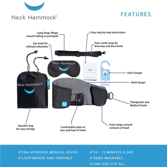 👤🚨EUC Neck Hammock - used TWICE - perfect for relieving neck pain - Picture 2 of 13